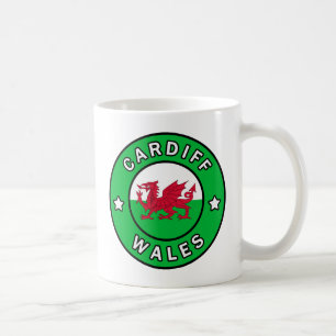 Cardiff Wales Kaffemugg