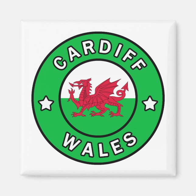 Cardiff Wales Magnet (Framsidan)