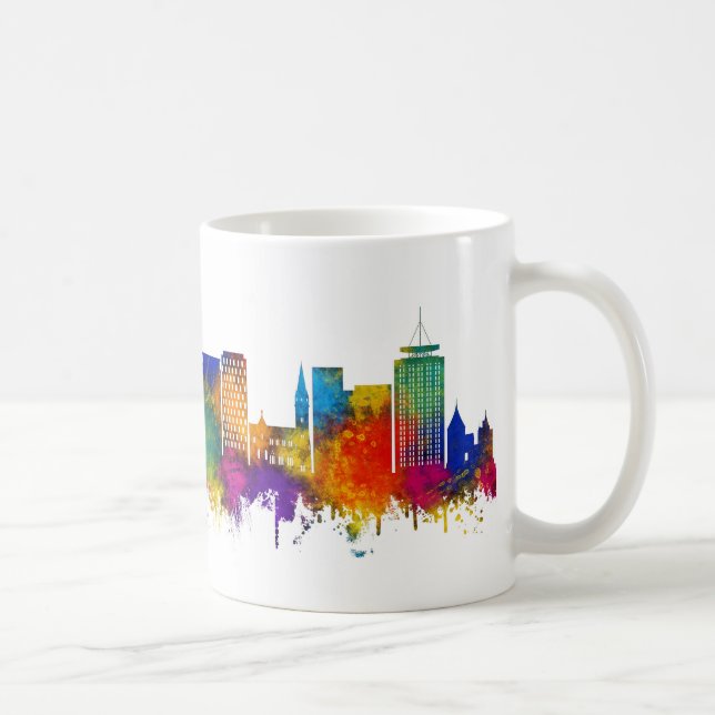 Cardiff Wales Skyline Kaffemugg (Höger)