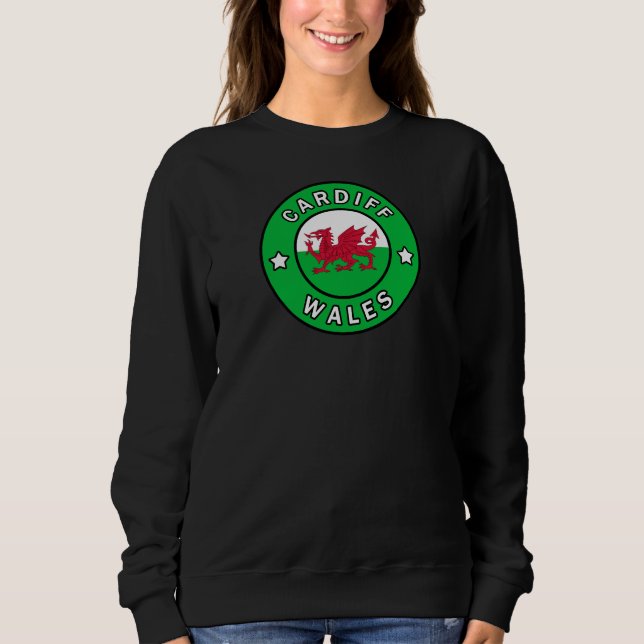 Cardiff Wales T Shirt (Framsida)
