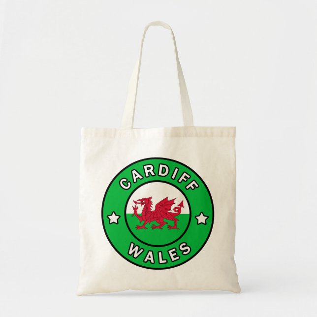 Cardiff Wales Tygkasse (Framsidan)
