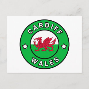 Cardiff Wales Vykort