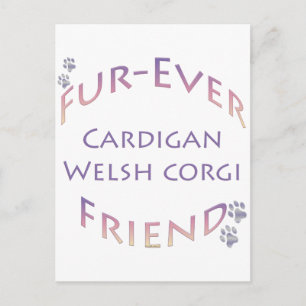 Cardigan Welsh Corgi Furever Vykort