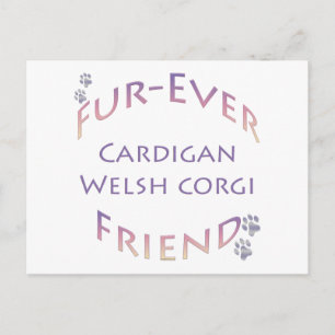 Cardigan Welsh Corgi Furever Vykort