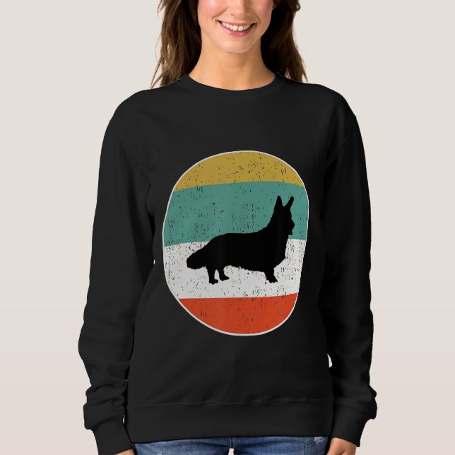 Cardigan Welsh Corgi Hund T Shirt (Framsida)