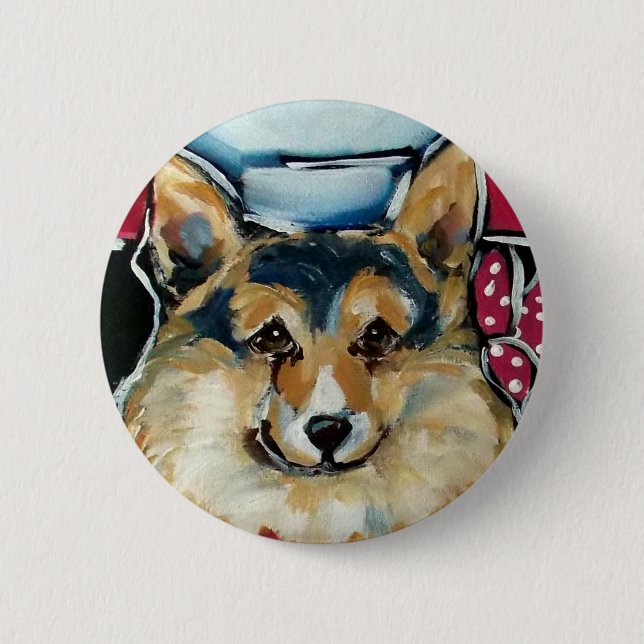 Cardigan Welsh Corgi Knapp (Framsida)