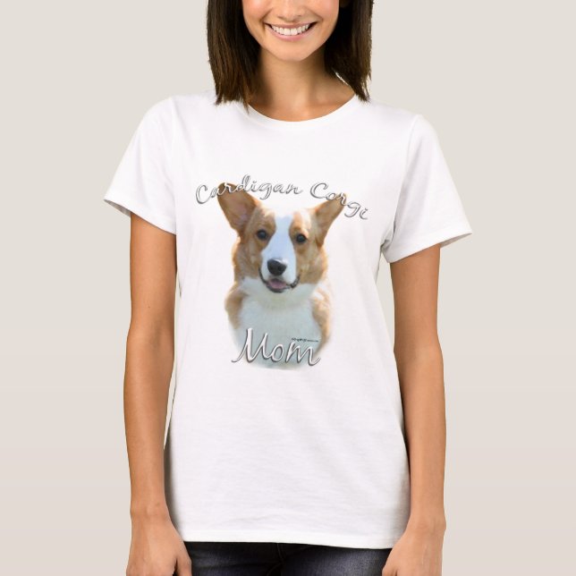 Cardigan Welsh Corgi Mamma 2 Tee (Framsida)