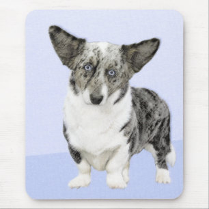 Cardigan Welsh Corgi Painting - Original Hund Art Musmatta