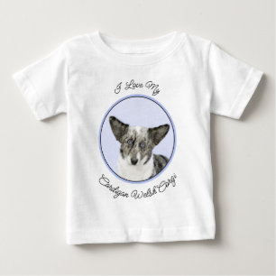 Cardigan Welsh Corgi Painting - Original Hund Art T Shirt