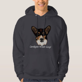 Cardigan Welsh Corgi Porträtt Sweatshirt