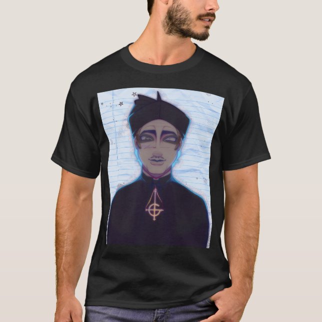 Cardinal Copia från Ghost T Shirt (Framsida)