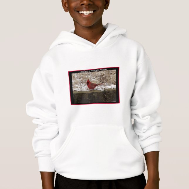 Cardinal Hot Springs Nat. Park Mountain AR-present Tee Shirt (Framsida)