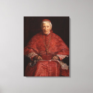 Cardinal John Henry Newman Canvastryck
