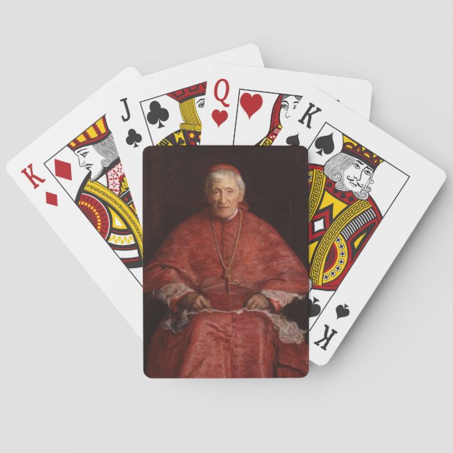 Cardinal John Henry Newman Casinokort (Baksidan)