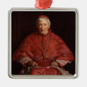 Cardinal John Henry Newman Julgransprydnad Metall