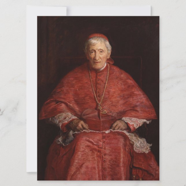 Cardinal John Henry Newman Kort (Framsida)
