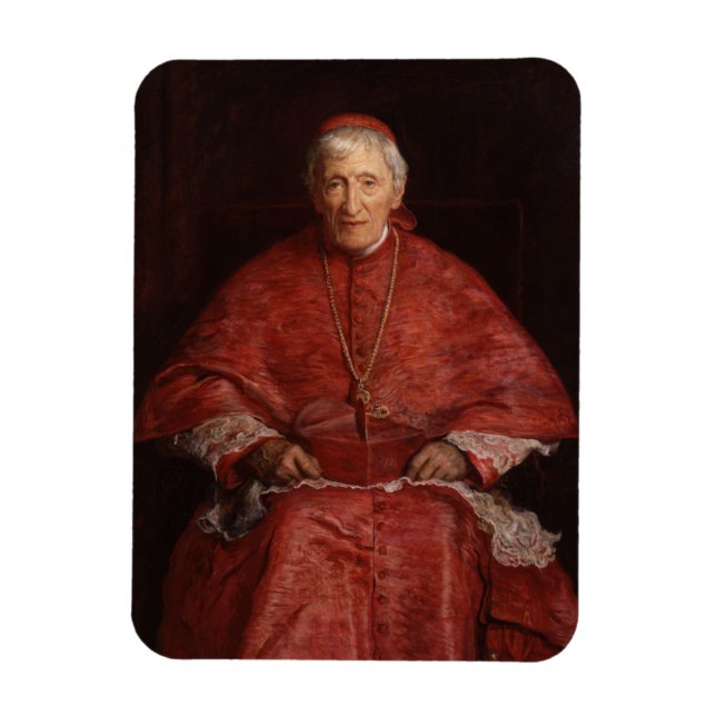 Cardinal John Henry Newman Magnet (Vertikal)