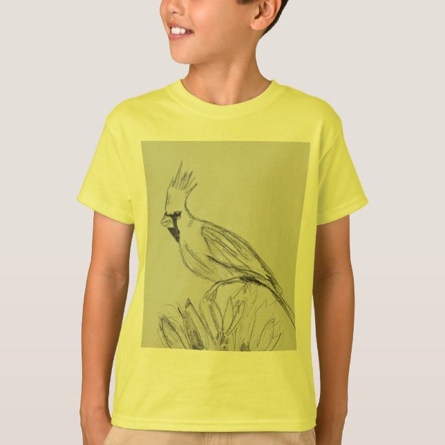 Cardinal Kids'Basic T-Shirt (Framsida)