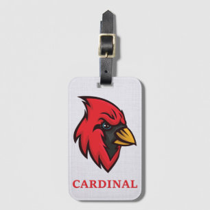 Cardinal Mascot Luggage Tag Bagagebricka