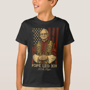 Cardinal Robert Francis Prevost Pope Leo Xiv Ameri T Shirt