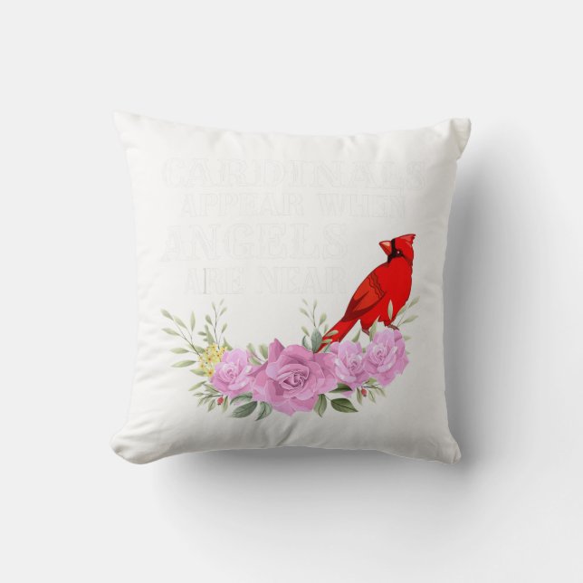 Cardinals Appear When Angels are near Kudde (Framsida)