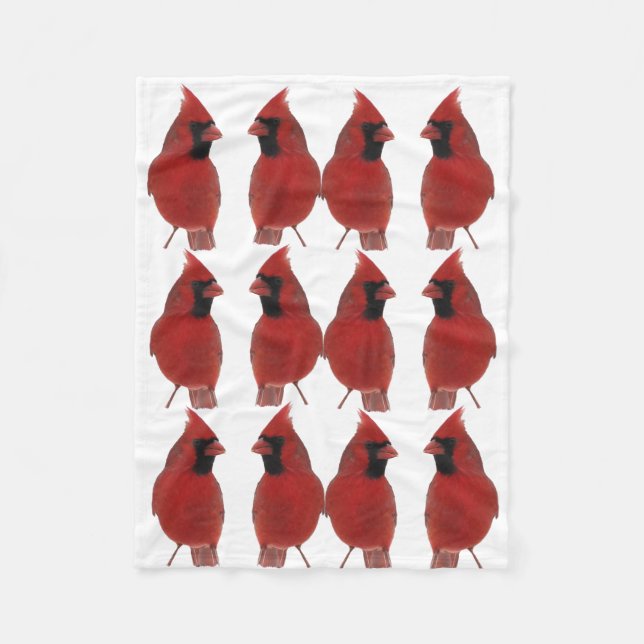 Cardinals Fleece Blanket (Framsidan)