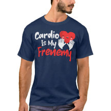 Cardio är min ffiende - Funny Fitness & Workout