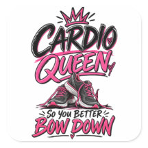 Cardio Drottning Böj Ner Kvinnors Fitness