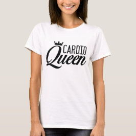 Cardio drottningutslagsplats t shirt