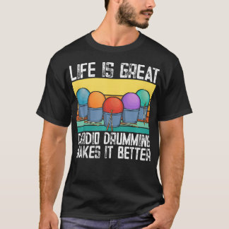 Cardio Drumming Retro Vintage Gym Fitness Class Wo T Shirt
