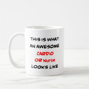 Cardio eller sjuksköterska, fantastisk kaffemugg