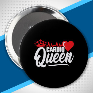 Cardio Fitness Queen Krona Gym Exercise Workout Knapp