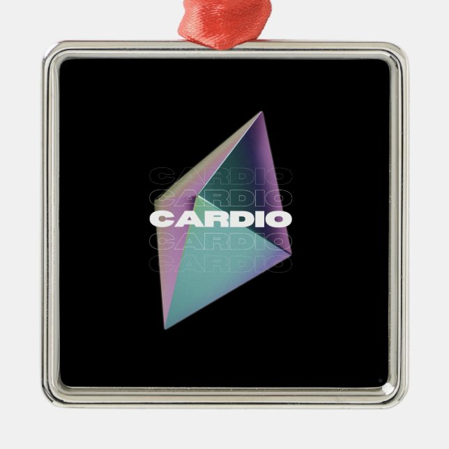 Cardio Julgransprydnad Metall (Framsidan)