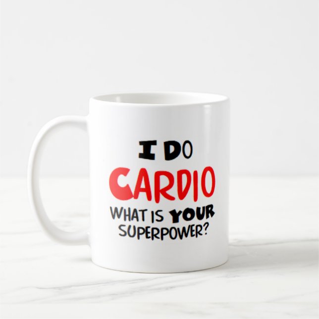 cardio kaffemugg (Vänster)