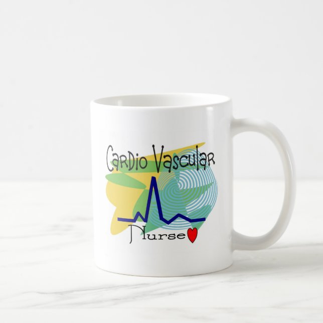 Cardio KÄRL- SJUKSKÖTERSKAT-tröja Kaffemugg (Höger)