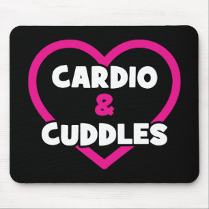 Cardio och Cuddles - Funny Novelty Gym Workout Musmatta