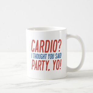 Cardio Party Yo Kaffemugg
