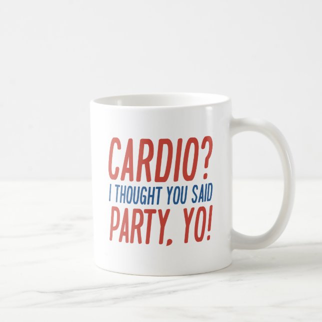 Cardio Party Yo Kaffemugg (Höger)