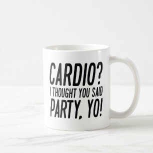 Cardio Party Yo Kaffemugg