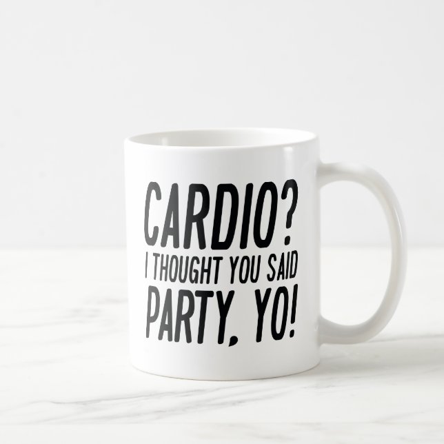 Cardio Party Yo Kaffemugg (Höger)