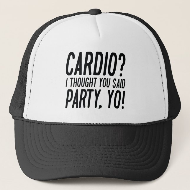 Cardio Party Yo Keps (Framsida)