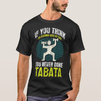 Cardio Tabata Intervall utbildningshiit T Shirt