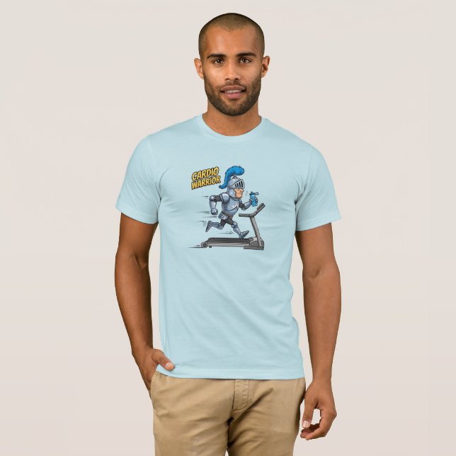 Cardio Warrior T Shirt (Hel framsida)