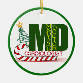 CARDIOLOGIST HEART DOKTOR CHRISTMAS MERRY JULGRANSPRYDNAD KERAMIK