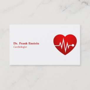 Cardiologist Visitkort