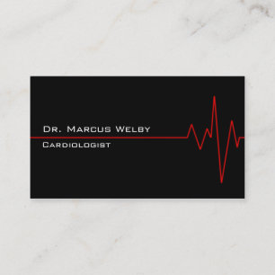 Cardiologist Visitkort