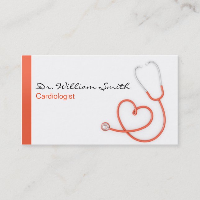 Cardiologist Visitkort (Framsida)
