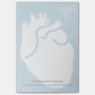 Cardiologistpersonlignamn Post-it Block