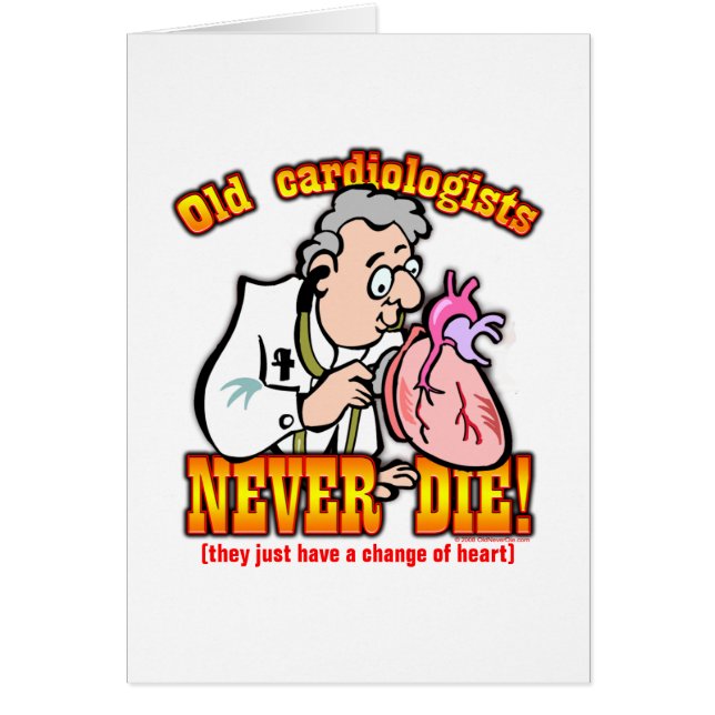 Cardiologists Hälsningskort (Framsidan)