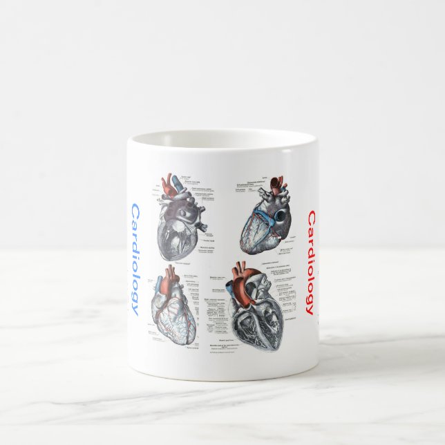 Cardiologist'sens kaffemuggen kaffemugg (Center)